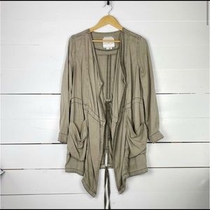 anthro hei hei morgan cotton utility jacket xS
